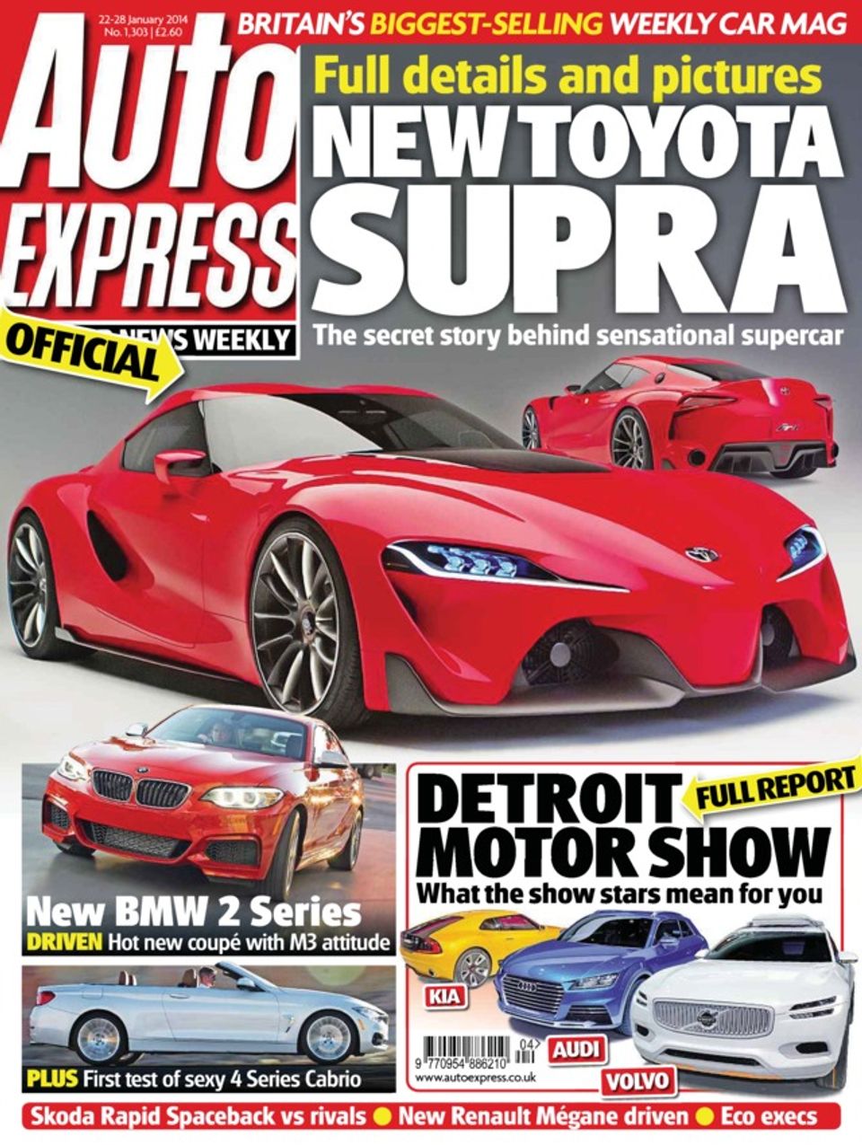 Auto ExpressJanuary 22, 2014 Magazine Get your Digital Subscription